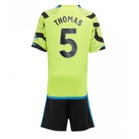 Arsenal Thomas Partey #5 Auswärts Trikotsatz Kinder 2023-24 Kurzarm (+ Kurze Hosen)